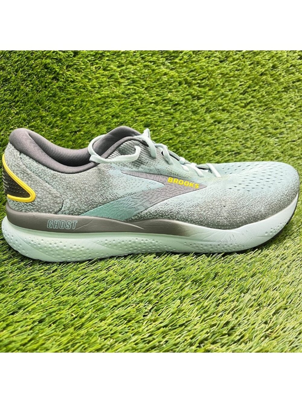 Brooks Ghost 16 Mens Size 14 Blue Gray Athletic Running Walking Shoes Sneakers
